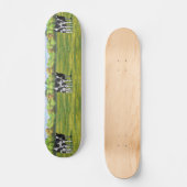 Holstein Koe & Cute Calf Skateboard (Voorkant)