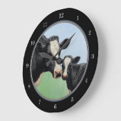 Holstein Koe en Calf Grote Klok (Hoek)