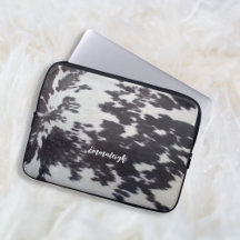 Holstein Koe Faux Leather Natural Kijk