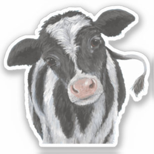 Holstein Koe Vinyl Sticker