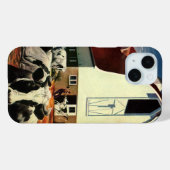 Holstein Milk Koeien op Zuivel Boerderij Business Case-Mate iPhone Case (Achterkant (horizontaal))