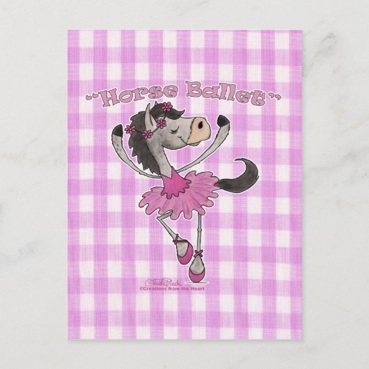 Holsteiner Horse Ballet Briefkaart (Voorkant)