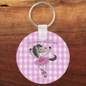 Holsteiner Horse Ballet Sleutelhanger (Voorkant)