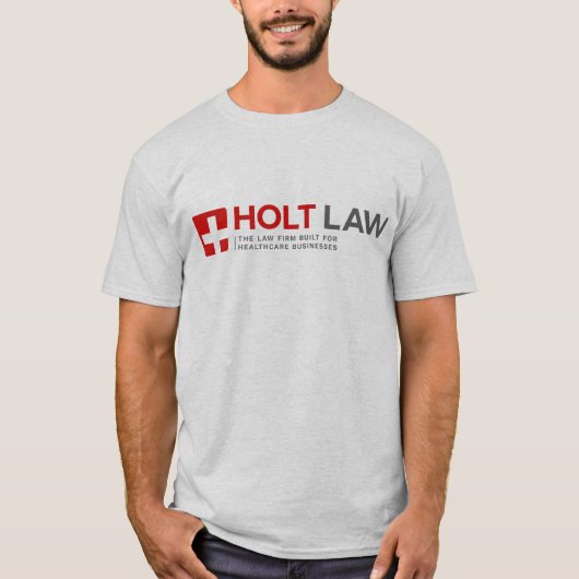 Holt Law Mannen T-shirt (Voorkant)