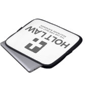 Holt Law Neopreen laptophoes Laptop Sleeve (Voorkant onderkant)