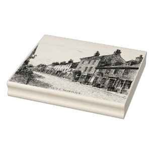 Holt, Norfolk, schets Rubberstempel