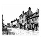 Holt, Norfolk,  schets Rubberstempel (Afrduk)