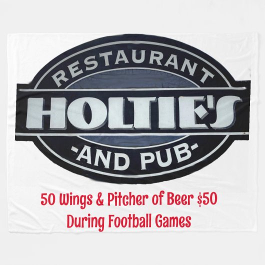 HOLTIES FLEECE DEKEN (Voorkant (Horizontaal))