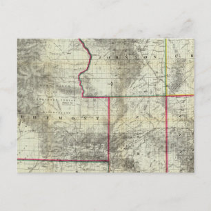 Holt's nieuwe kaart, Wyoming Briefkaart