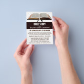 Holy Bible, Christian Bible Class Advert Flyer (Hand)