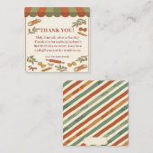 Holy Cannoli! First Birthday  Informatiekaartje (Voorkant / Achterkant)