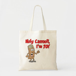 Holy Cannoli Ik ben 70 Canvas tas