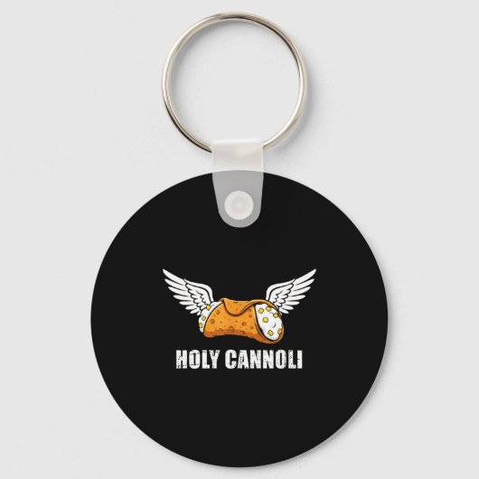 Holy Cannoli Tri-blend Funny Quote  Sleutelhanger (Voorkant)