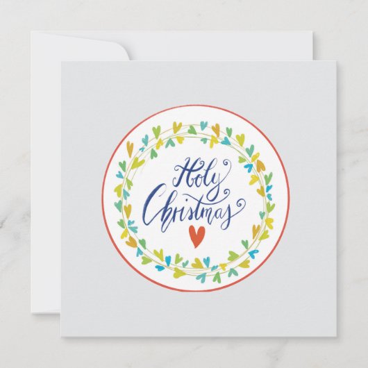 holy christmas card kaart (Voorkant)