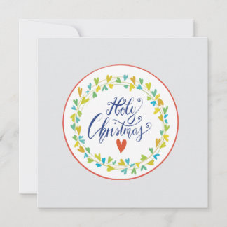 holy christmas card kaart