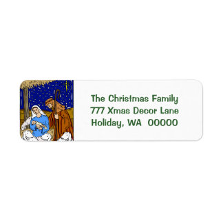 Holy Christmas Kaart Enveloppen Stickers