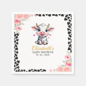 Holy Cow , Adorable Cow Baby shower Servet (Voorkant)