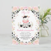 Holy Cow Birthday Invitation (Debout devant)