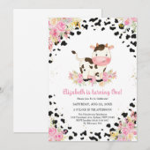 Holy Cow Birthday Invitation (Devant / Derrière)