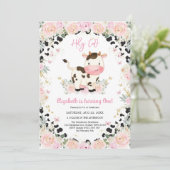 Holy Cow Birthday Invitation (Debout devant)