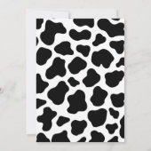 Holy Cow Floral Baby Shower Invitation (Dos)