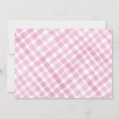 Holy Cow Girl 1st Birthday Photo Invitation (Dos)