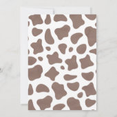 Holy Cow Pretty 1st Birthday Party Invitation (Dos)