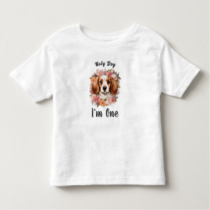 Holy Dog, ik ben er een van! Hondenmeisje 1e ver Kinder Shirts