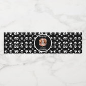 Holy Dog, ik ben er een van | Hondenmeisje 1e verj Waterfles Etiket (Enkel label)