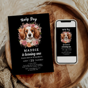 Holy Dog, ik ben er een van! Hondenmeisje 1e verja Kaart