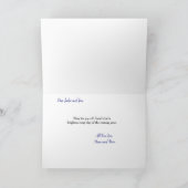 Holy Family Feestdagen Kaart (Binnen)