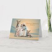 Holy Family Feestdagen Kaart (Voorkant)