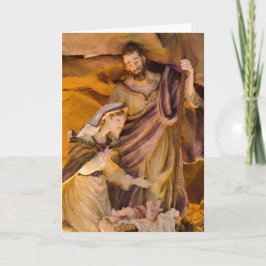 Holy Family Kerst Kaart