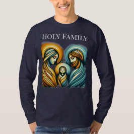 Holy Family Shirt met lange mouwen | Kerstthema