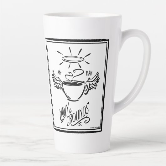 HOLY GROUNDS COFFEE LATTE MOK (Rechts)