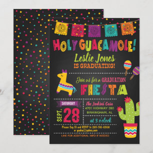 Holy Guacamole Afstuderen Uitnodiging - Pinata