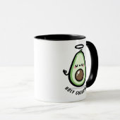Holy Guacamole Cute Avocado – Funny Pun  Mok (Voorkant rechts)