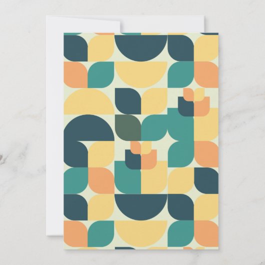 Holy Guacamole Modern Avocado Baby shower Kaart (Achterkant)