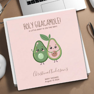 Holy Guacamole Roze Avocado Baby shower Servet