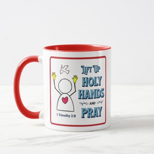 HOLY HANDS MUG (Gauche)
