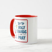 HOLY HANDS MUG (Devant gauche)