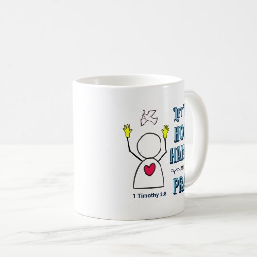 HOLY HANDS MUG (Devant droit)