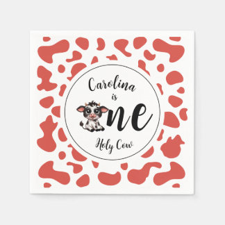 Holy Koe Coral Pink Servet