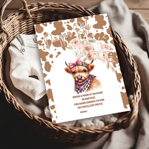 Holy Koe Highland Koe Diapper Raffle Informatiekaartje