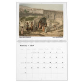 Holy Land Bible Scenes Christian Family Calendar Kalender (Feb 2027)