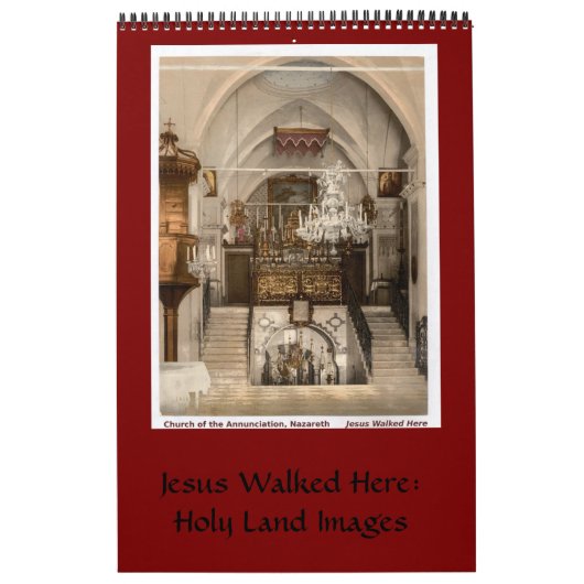 Holy Land Biblical Sacred Sites Kalender (Hoes)