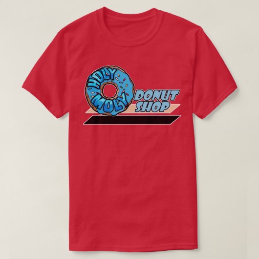 Holy Moly Donut winkel T-shirt (Design voorkant)