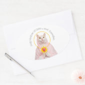 Holy Mother Cat Classic Sticker (Envelop)