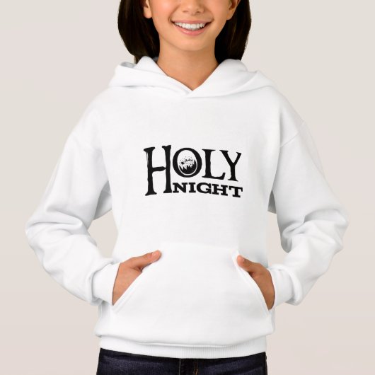 "Holy Night" Kind voor kerst (Voorkant)