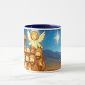 Holy Night Selfie Christmas 11 oz Coffee Mug (Centre)
